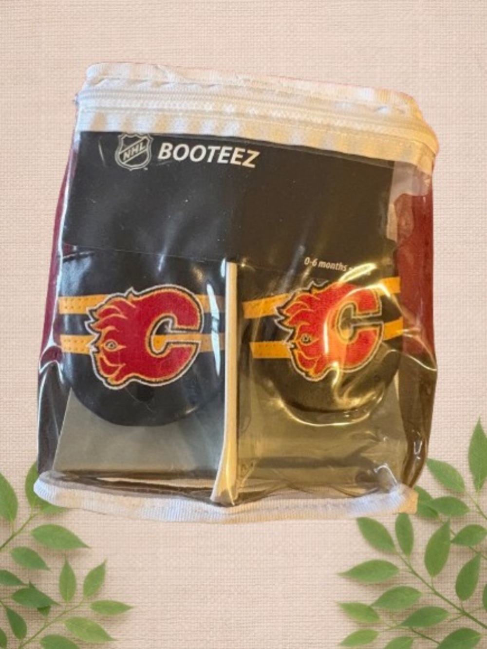 Calgary Flames NHL Baby Booteez (0–6 Months)